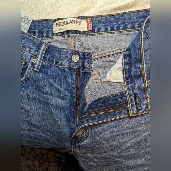 Levi's 505 zippered regular fit jeans 32 x 32 - Picture 2 of 8